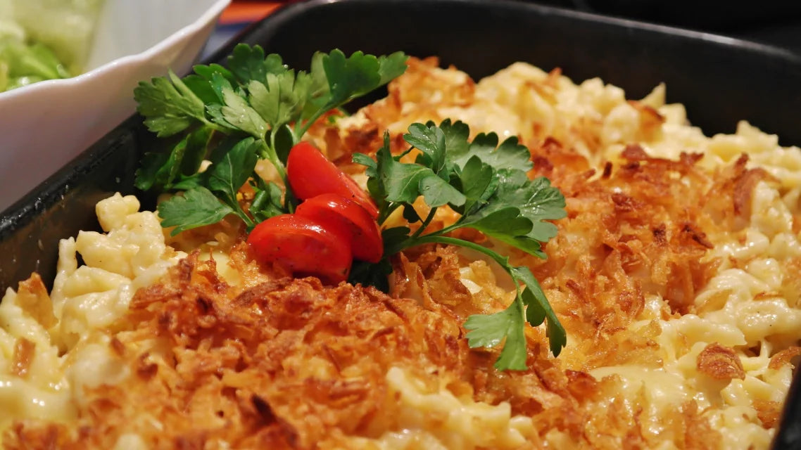 Spätzle mit Leindottermehlfreund
