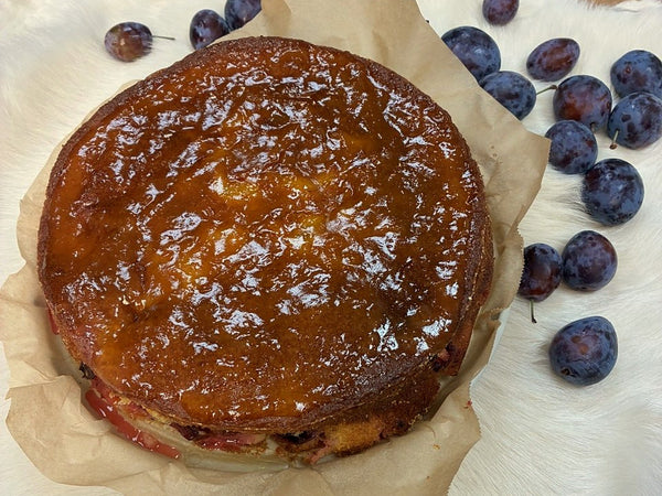 Zwetschgen-Becherkuchen mit Rapsfreund