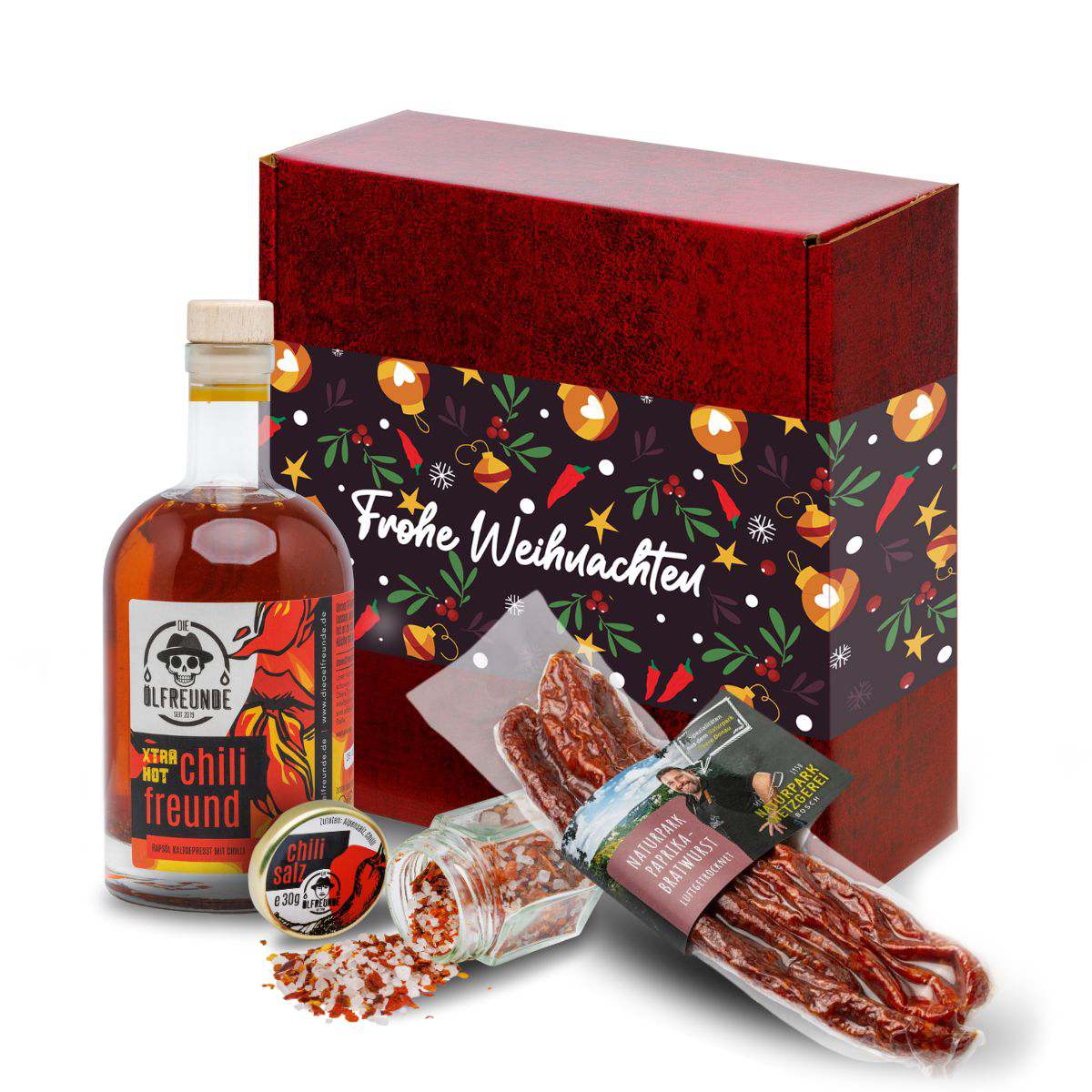 Weihnachtsbox feurige Weihnacht von Die Ölfreunde