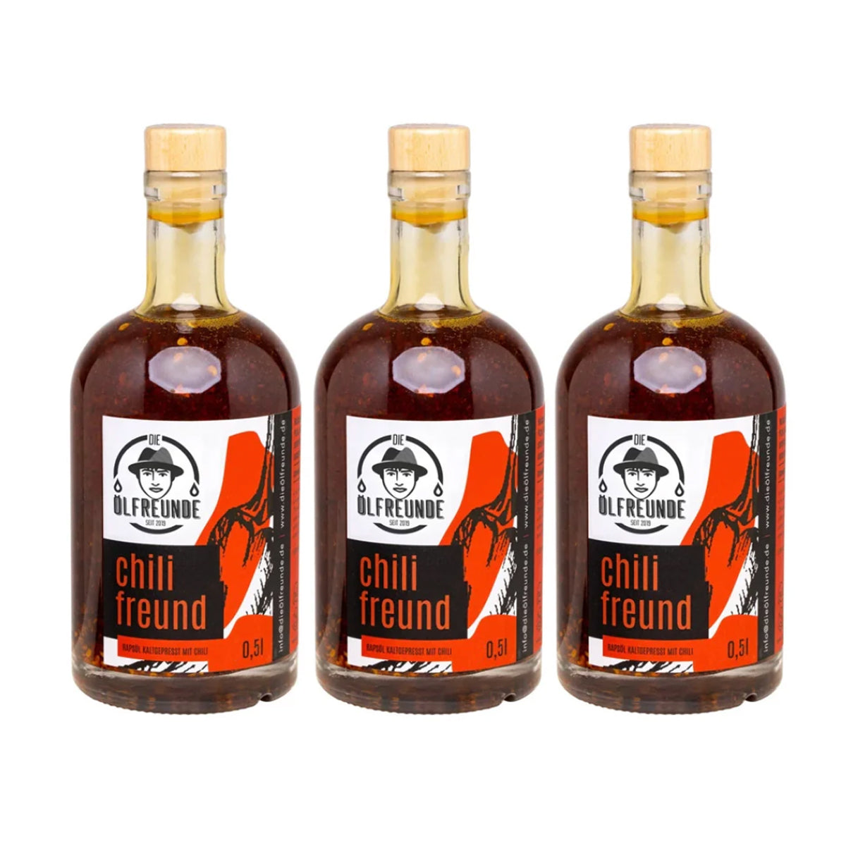 Chilifreund 3x500 ml