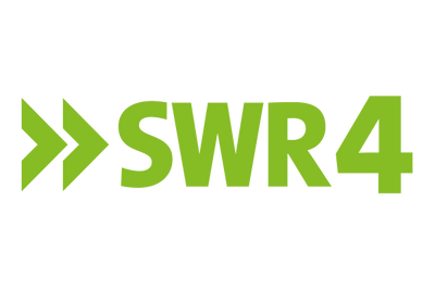Das Logo von SWR4 in grüner Farbe.