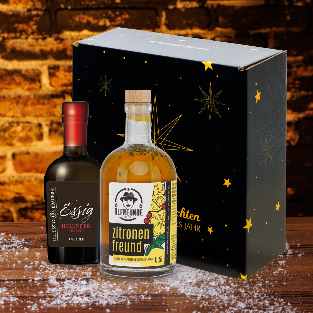 Weihnachtsbox Frische Bescherung von Die Ölfreunde – Stimmungsbild
