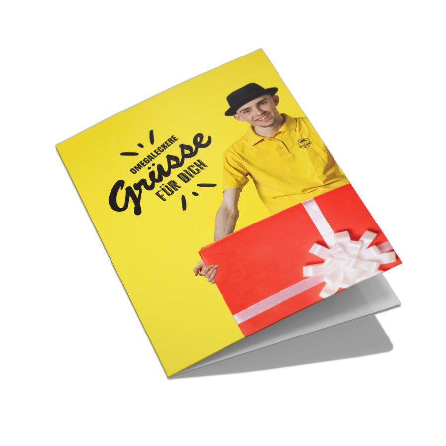 persönliche Grußkarte verschiedene Motive