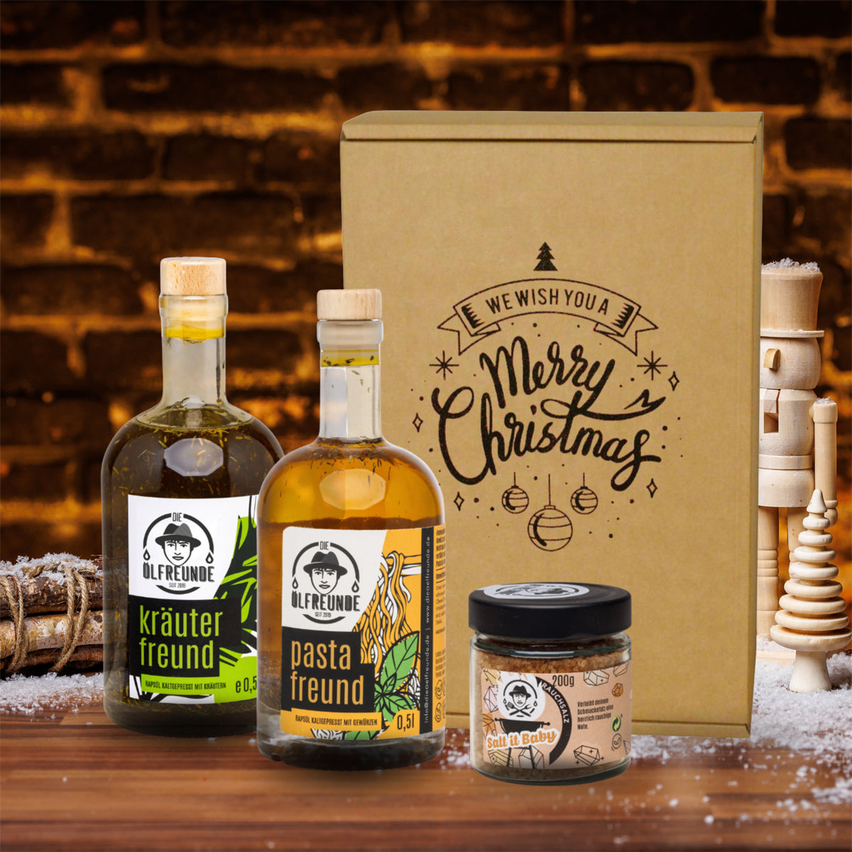 Weihnachtsbox Christmas Wishes von Die Ölfreunde – Stimmungsbild