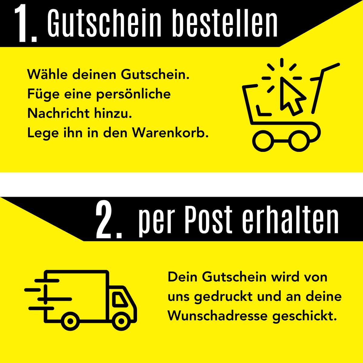 Geschenkgutschein Karte